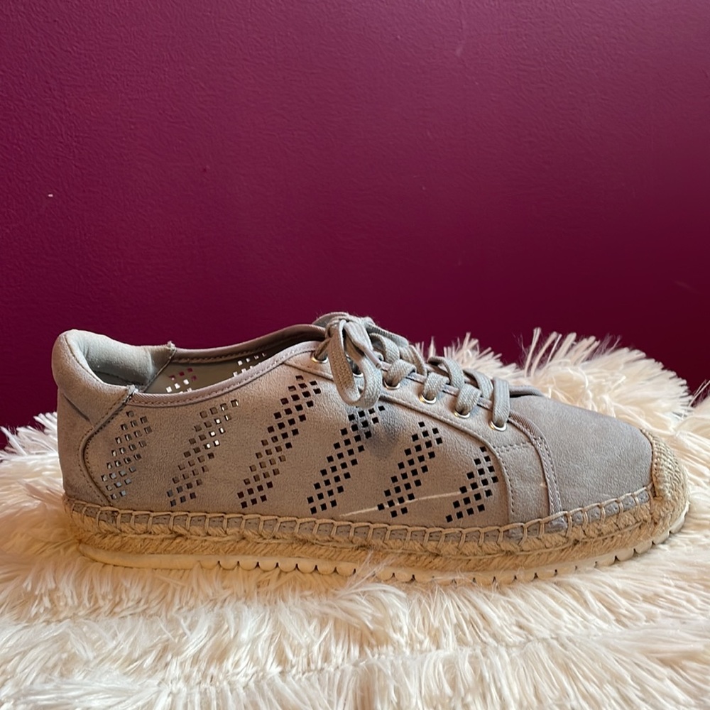 Marc Fisher Perforated Espadrille Sneaker